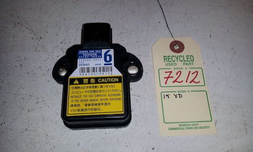2012 Scion xD YAW Rate Sensor OEM 89183-48030 #7212, US $49.99, image 4
