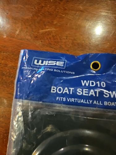 Free Shipping 1 Pc Wise WD10 360-Degree Flat Boat Seat Swivel Black, US $17.25, image 2