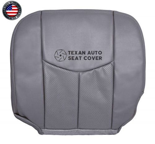 2004 Cadillac Escalade Front Bottom Seat Cover Vinyl Perforated Gray and Cushion, US $243.99, image 6
