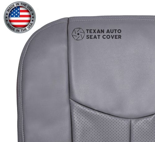 2004 Cadillac Escalade Front Bottom Seat Cover Vinyl Perforated Gray and Cushion, US $243.99, image 9