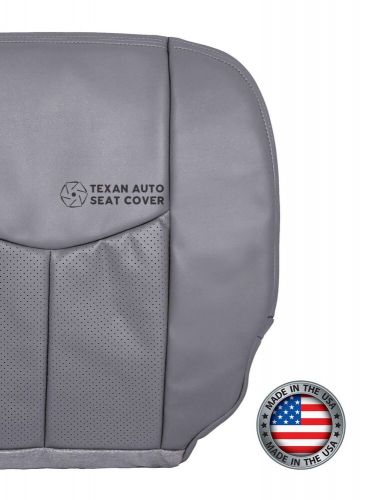 2004 Cadillac Escalade Front Bottom Seat Cover Vinyl Perforated Gray and Cushion, US $243.99, image 11