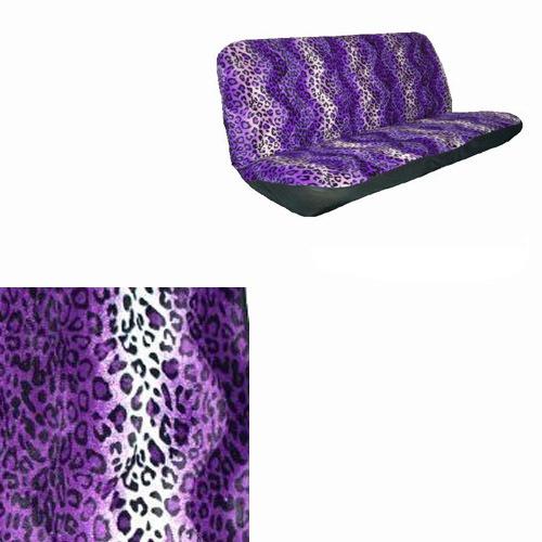 15pc Set Seat Cover Purple Leopard Cheetah Animal Floor Mat+Wheel+Belt+Head-Pads, US $44.95, image 4