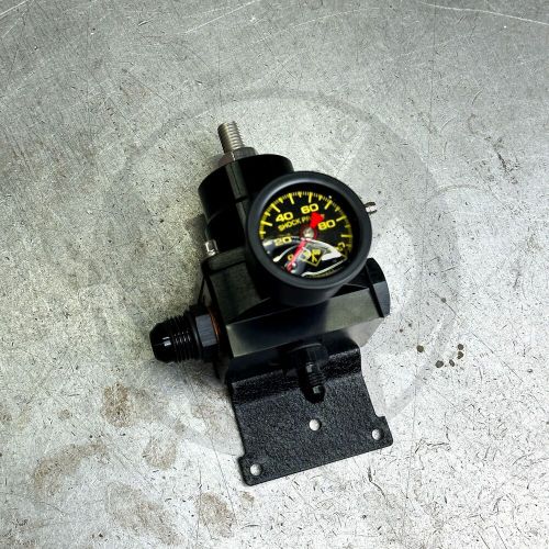 Aeromotive A1000-6 Style Fuel Pressure Regulator Bracket with Bolts (Black), US $19.95, image 3