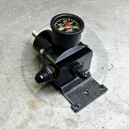 Aeromotive A1000-6 Style Fuel Pressure Regulator Bracket with Bolts (Black), US $19.95, image 4