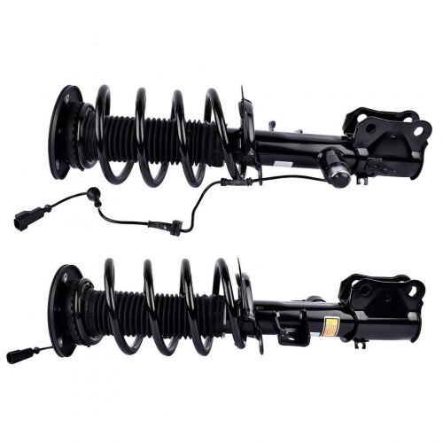 2x front shock struts assemblies electric for 17-20 lincoln continental ast24746