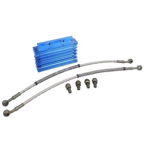 CNC Oil Cooler Radiator for 138cc 140cc 150cc Dirt Pit Bike Motorcycle Quad Blue, US $47.68, image 3