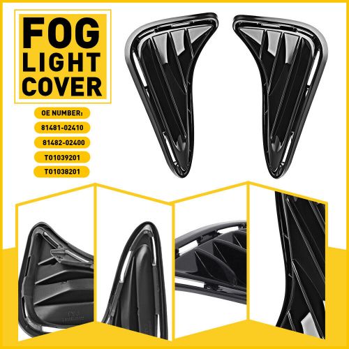 2x Front Fog Cover Light Set For 2017-2019 Toyota Corolla LE XLE CE Left & Right, US $16.99, image 5