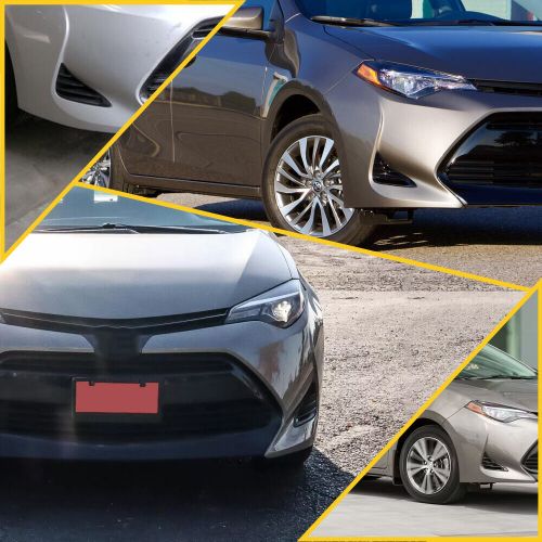 2x Front Fog Cover Light Set For 2017-2019 Toyota Corolla LE XLE CE Left & Right, US $16.99, image 11