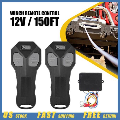 2PCS Wireless Winch 17000lb Remote Control Kit Handset 12V 150FT For ATV UTV SUV, US $20.99, image 9