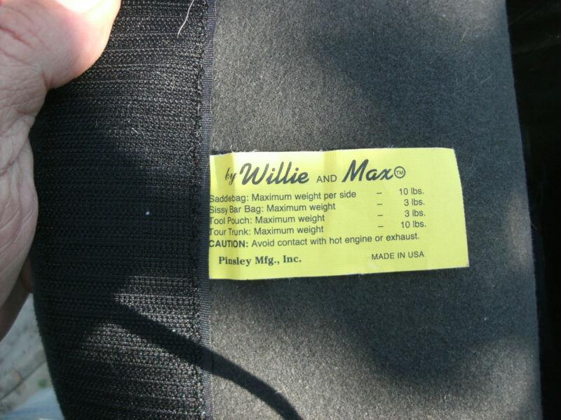 WILLIE & MAX Touring Motorcycle Carrying Bag, Luggage, Sissy Bar , US $19.99, image 4