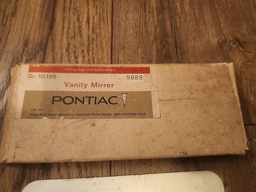 Vintage Automotive Pontiac GM Visor Vanity Mirror Hot Rod Rat Rod, US $150.00, image 2