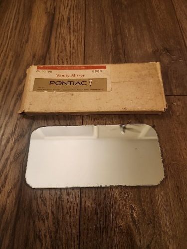 Vintage Automotive Pontiac GM Visor Vanity Mirror Hot Rod Rat Rod, US $150.00, image 3