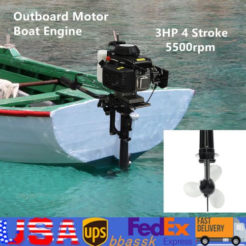 3HP 4 Stroke Outboard Motor Trolling Motor Boat Engine fit 6.56-9.84ft Boat, US $284.05, image 13