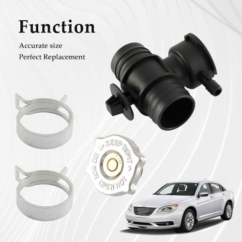 Coolant Neck Radiator Hose Connector &Cap For Chrysler Jouney Jeep Dodge Caliber, US $15.74, image 4