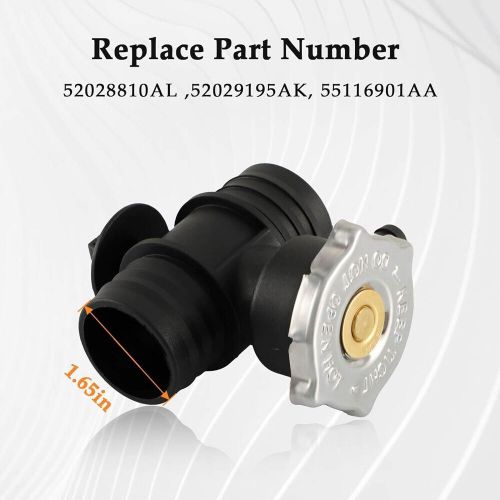 Coolant Neck Radiator Hose Connector &Cap For Chrysler Jouney Jeep Dodge Caliber, US $15.74, image 5