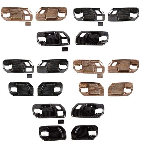 3Color Door Handle Bowl Cover Trim Panel For Chevy Silverado 2019-2024 2/4 Door, US $22.59, image 12