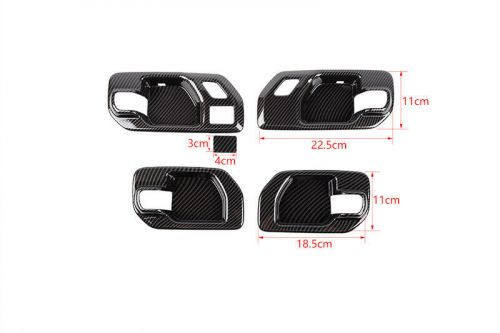 3Color Door Handle Bowl Cover Trim Panel For Chevy Silverado 2019-2024 2/4 Door, US $22.59, image 14