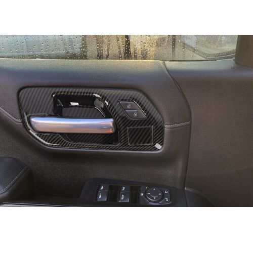 3Color Door Handle Bowl Cover Trim Panel For Chevy Silverado 2019-2024 2/4 Door, US $22.59, image 22