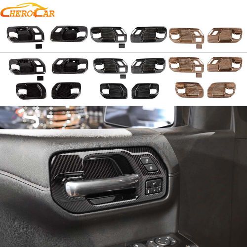3Color Door Handle Bowl Cover Trim Panel For Chevy Silverado 2019-2024 2/4 Door, US $22.59, image 24