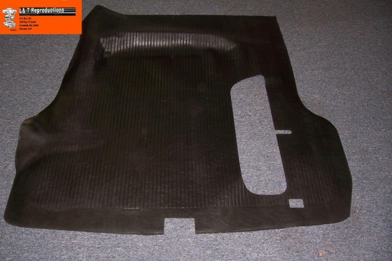 1955 56 57 chevy trunk mat rubber belair sedan hardtop 150 210 new