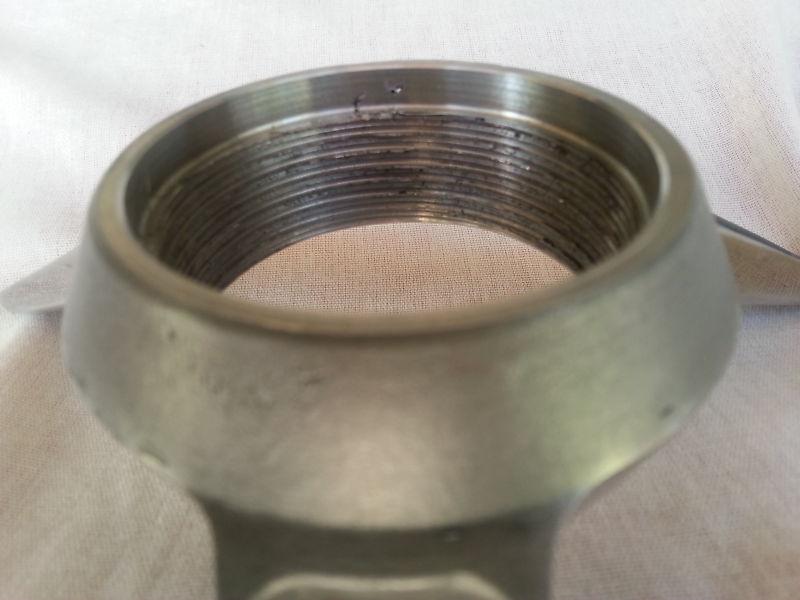 66-72 Knockoff Spinner Stainless steel RH Threads bad , US $50.00, image 4