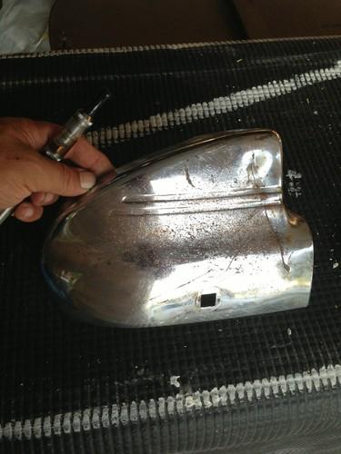 1941 chevy bumper wing tip front right