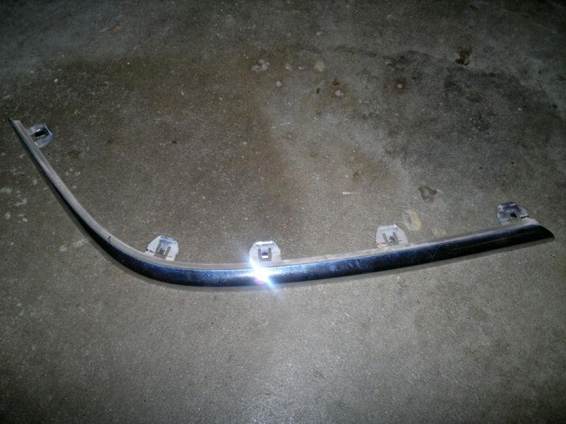 Sell 19992001 Acura RL front bumper molding trim RH right driver side