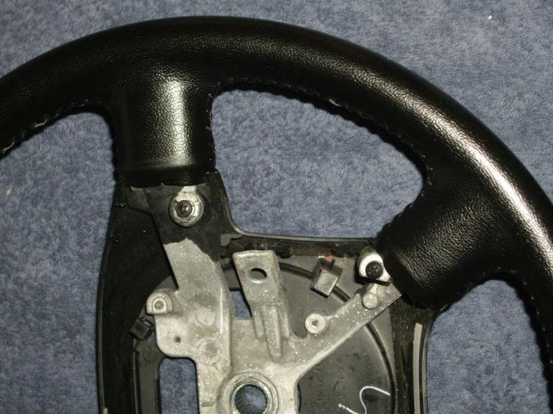 VERY NICE 02-05 Ford Explorer 03-06 Expedition Black Leather Steering Wheel, US $75.00, image 3