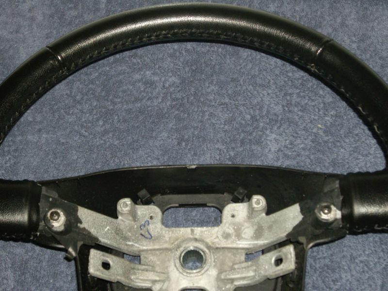 VERY NICE 02-05 Ford Explorer 03-06 Expedition Black Leather Steering Wheel, US $75.00, image 5