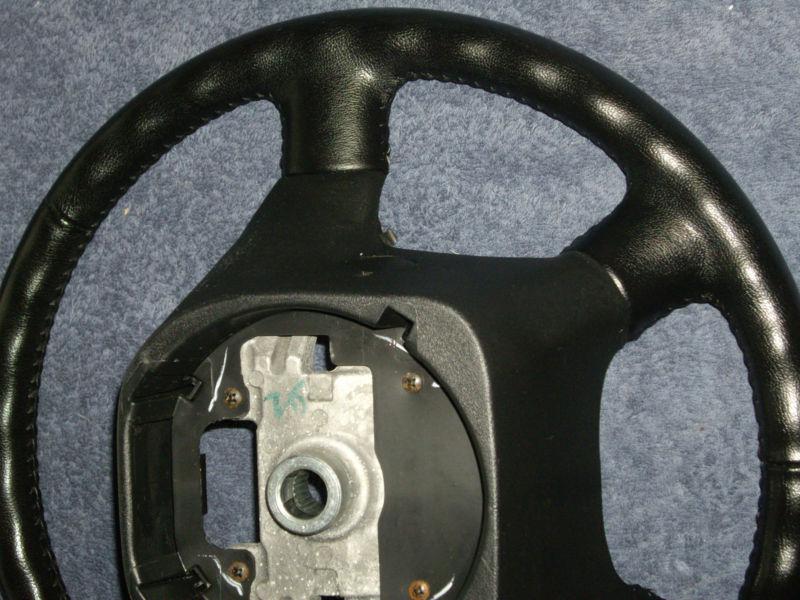 VERY NICE 02-05 Ford Explorer 03-06 Expedition Black Leather Steering Wheel, US $75.00, image 8