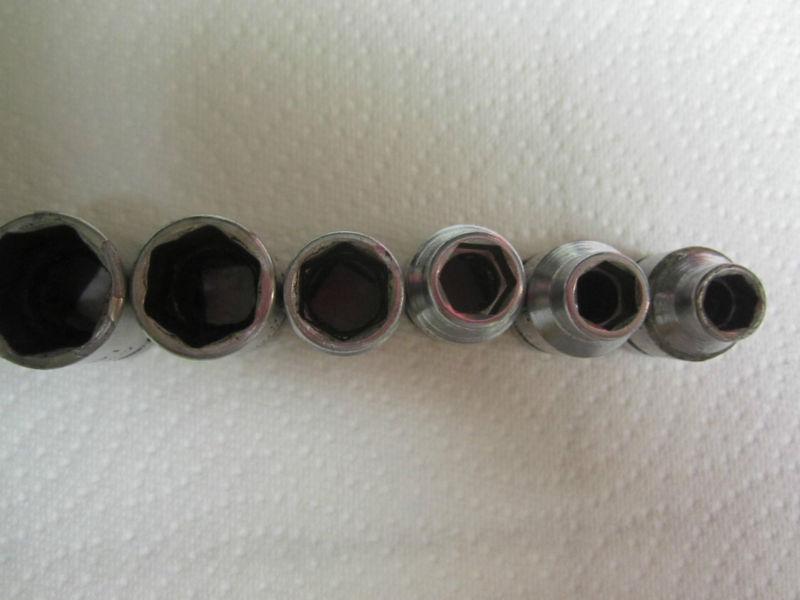 Cornwell Tools USA Used Metric Chrome Socket Set 3/8 Drive, US $35.00, image 4