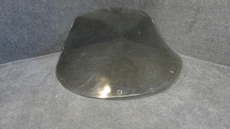 #ws-97 (7.25"hx19.25"wx18"d) skeeter/tracker boat smoke tinted windshield  