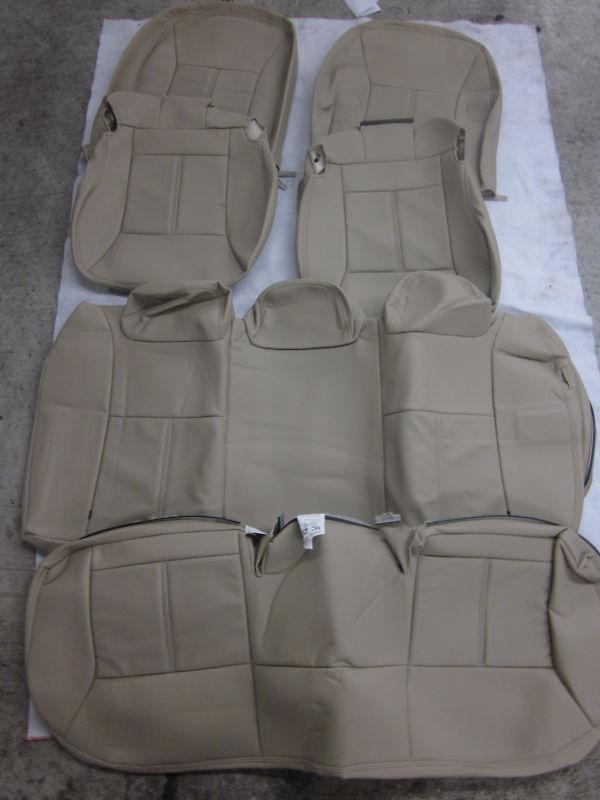 2010 10 chevy impala katzkin  leather trim kit sandstone