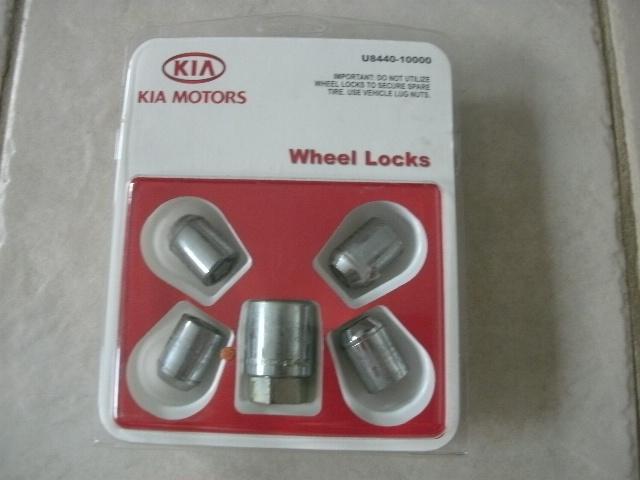 Kia locking wheel nut key replacement