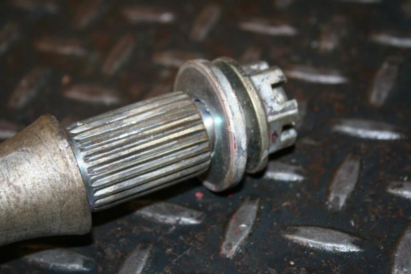 Sell Yamaha 2010 YFZ450 YFZ450X YFZ 450 Rear Axle with Nuts in Mayfield