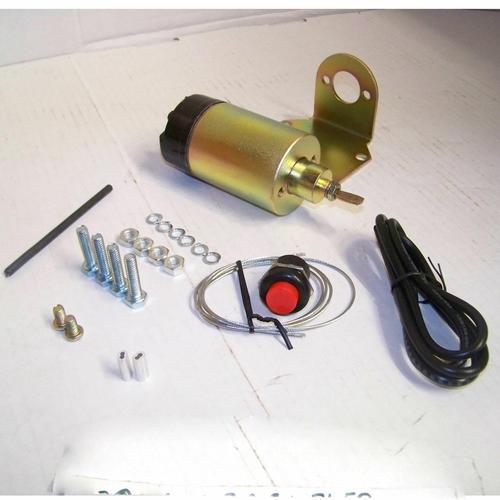 Single 60lb shaved door handle kit solenoid universal type trunk hood hatch save