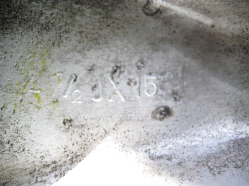 Porsche early s wheels 4 1/2 j x 15 original factory s wheels hard to find