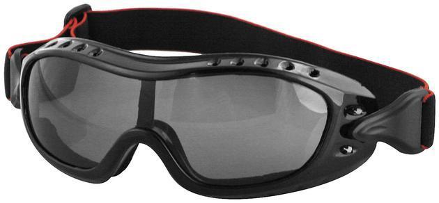 Bobster night hawk over the glass goggles black/smoke lens one size fits all