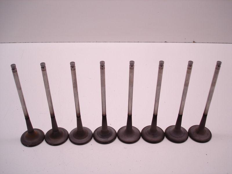 Nascar del west titanium exhaust valves 1.625" x 5.875" long x 7mm sb2.2 / p7