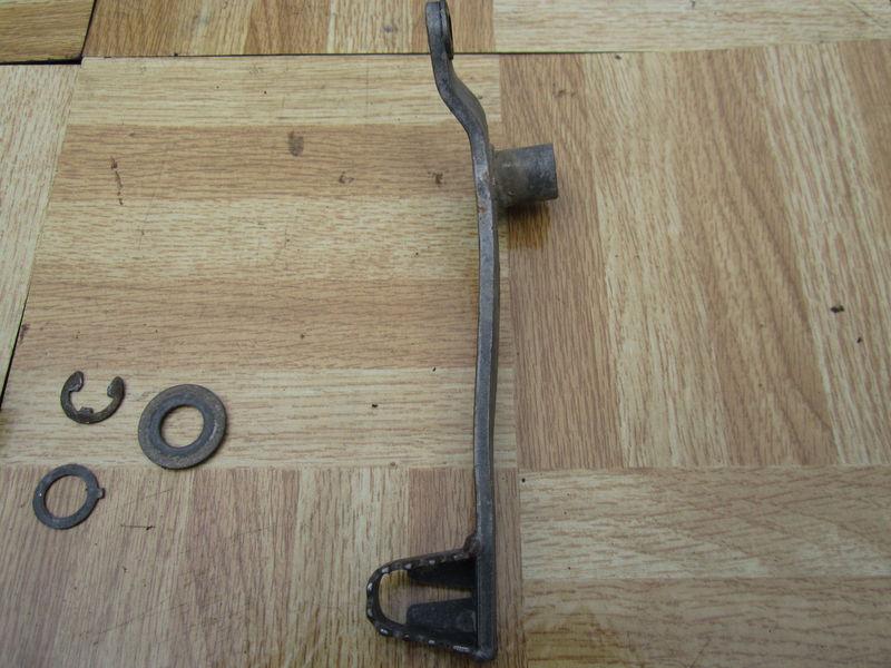 1982 Yamaha YZ125 YZ 125 .. Rear Brake Pedal, US $20.00, image 2