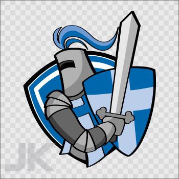 Sticker decals  warrior knight sword castle king medieval battle 0500 acz3f