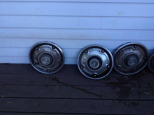 1969 Chevy 1/2 Ton Hub Caps 15 In , US $50.00, image 3