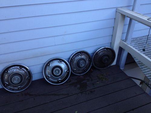 1969 Chevy 1/2 Ton Hub Caps 15 In , US $50.00, image 4