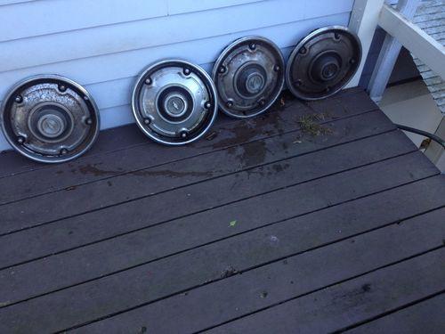 1969 Chevy 1/2 Ton Hub Caps 15 In , US $50.00, image 5