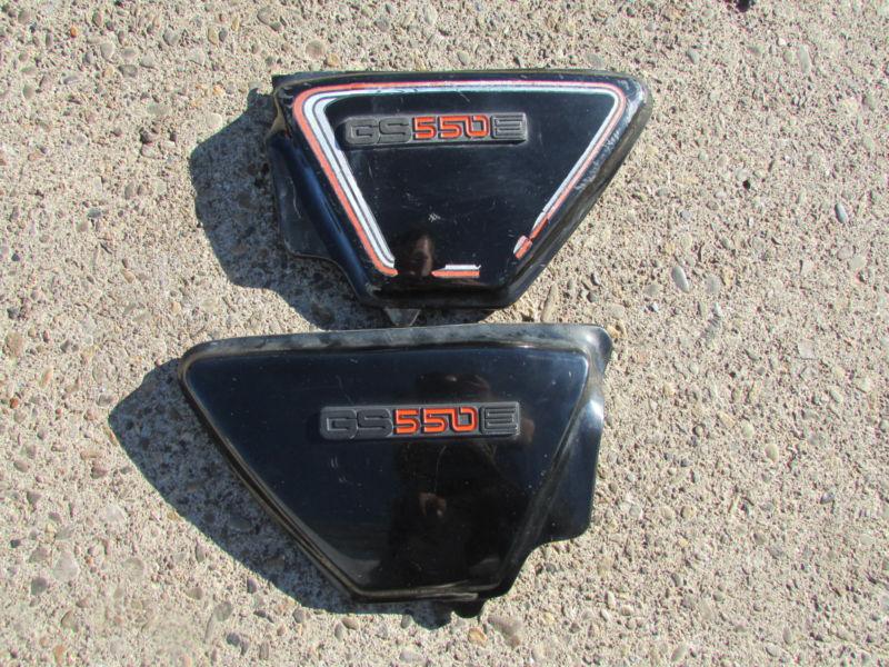 1978 gs550 gs 550 gs550e left right side panels plastics