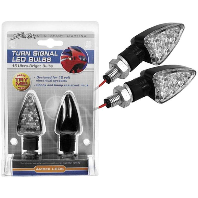 Sell STREETFX LED MOTORCYCLE TURN SIGNALS ARROW SHAPED PAIR in Rocklin