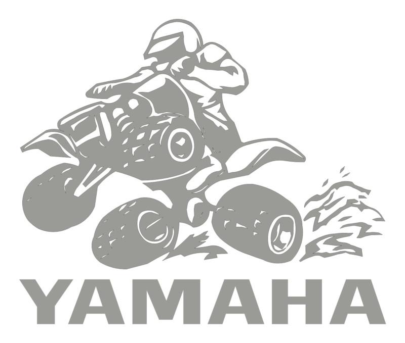 Yamaha atv decal