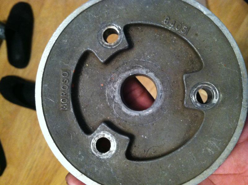 Used moroso crank pulley sbc  part #6405