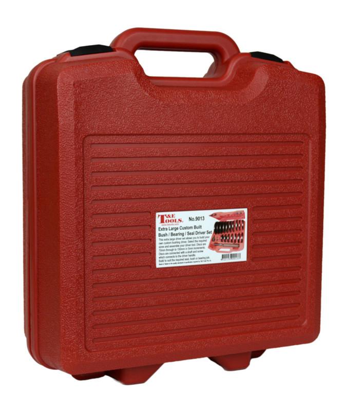 T&E Tools Extra Large Bushing / Bearing / Seal Driver Set 70mm-150mm 21pc New, US $439.95, image 2