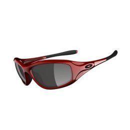 New genuine oakley women's encounter metallic red frame grey lens